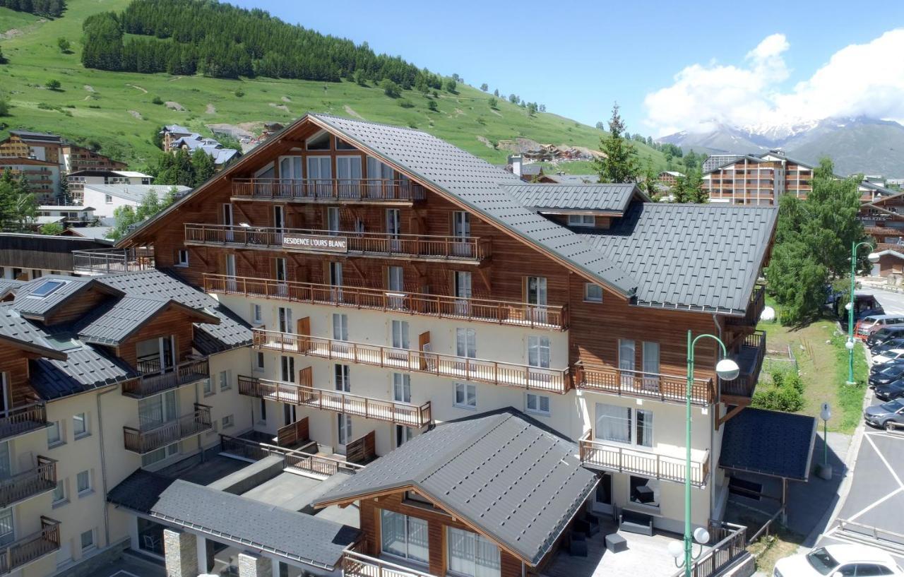 Residence Odalys L'Ours Blanc Les Deux Alpes Exterior foto
