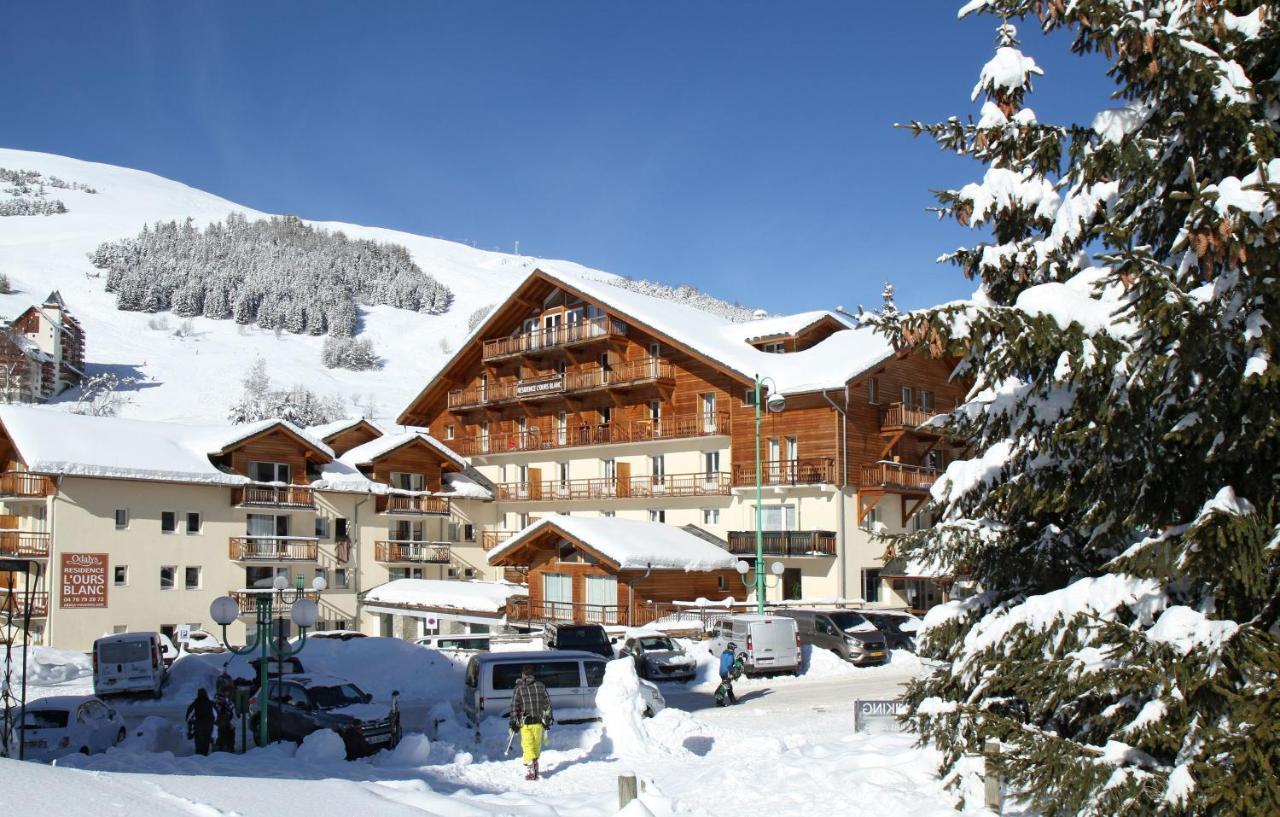 Residence Odalys L'Ours Blanc Les Deux Alpes Exterior foto